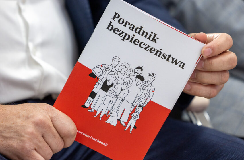  Poradnik bezpieczeństwa trafi do każdego domu. Już teraz dostępny online!
