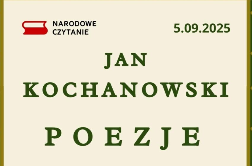Książnica Karkonoska zaprasza na Narodowe Czytanie i Międzyszkolny Konkurs Recytatorski