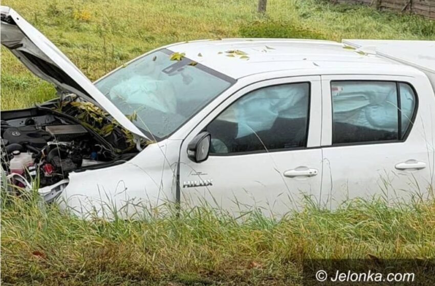  Czołowe zderzenie w Piechowicach